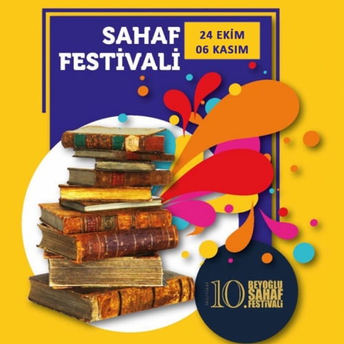 10. Sahaf Festivali 24 Ekim-06 Kasım’da Taksim’de