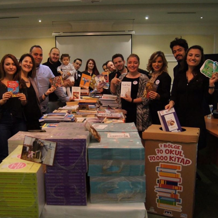 JCI Kadıköy, 70.000 adet kitap toplamak için yola koyuldu