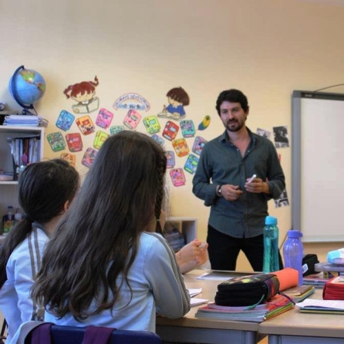 Serhan Kansu ‘Kitabın Mutfağı’nda çocuklarla buluştu